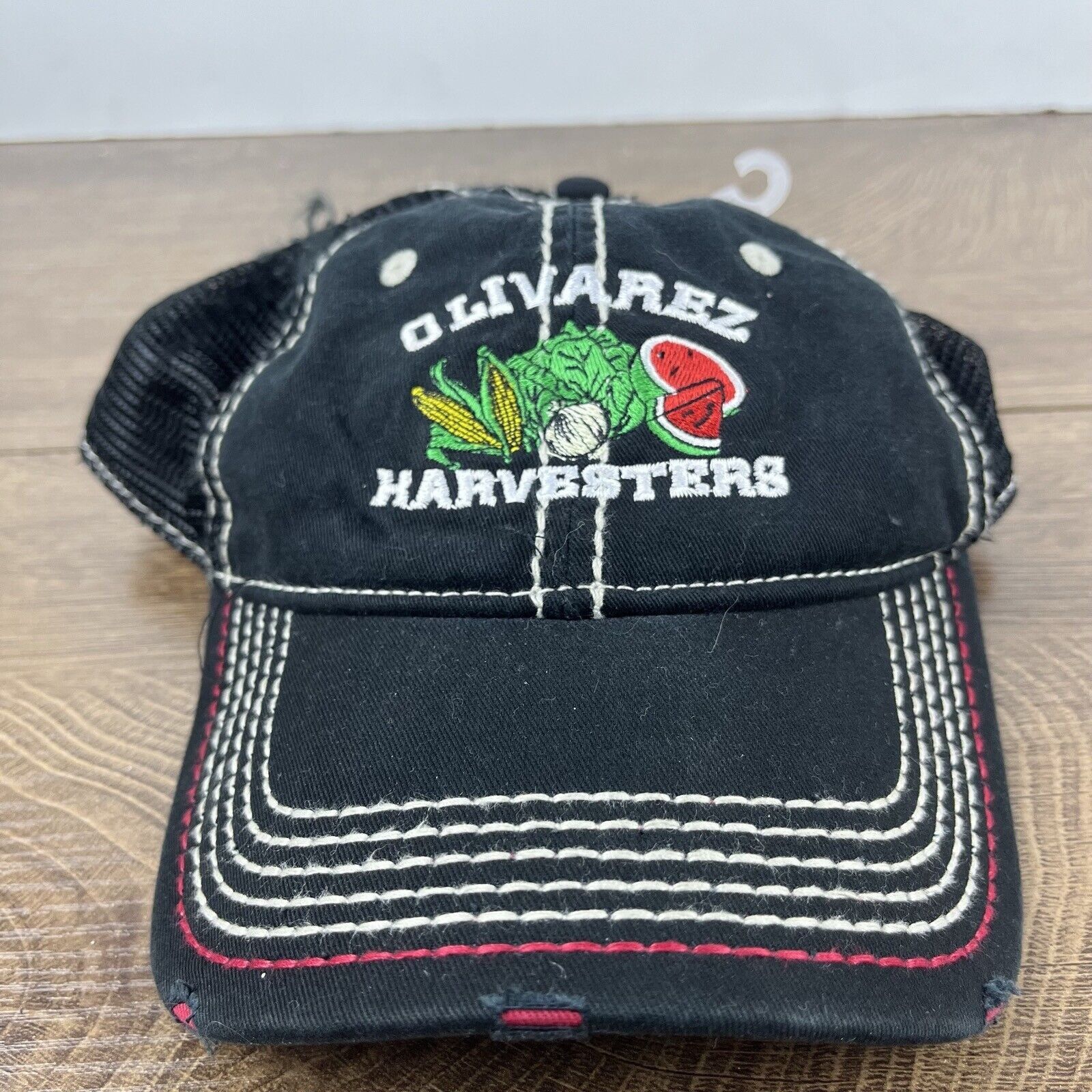 Other Olivarez Harvesters Hat Gray Cap Adjustable Hat Gray Adult F Size ONE SIZE - 3 Thumbnail
