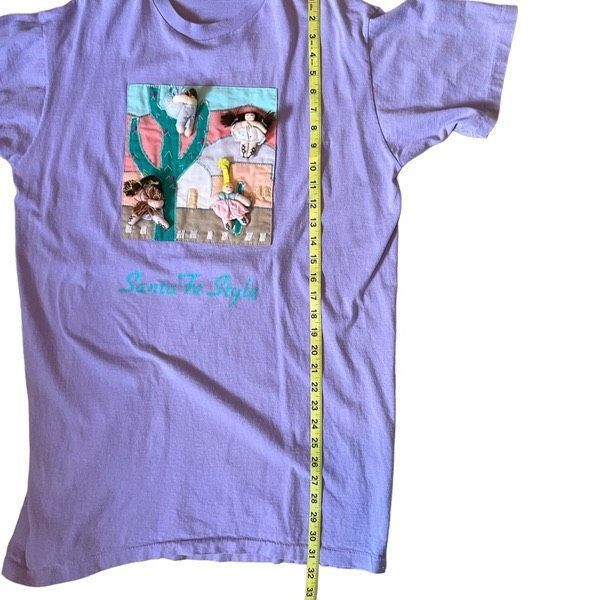 Vintage Vintage Santa Fe southwest embroidered patchwork single stit Size ONE SIZE - 5 Thumbnail