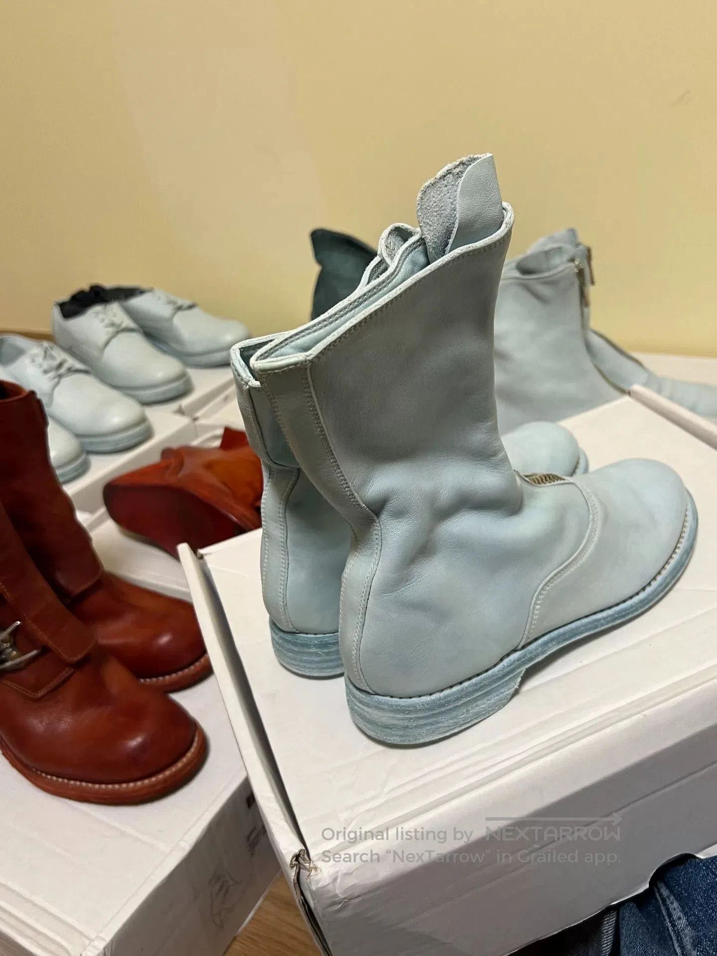 Guidi Guidi 310 Baby Blue Boots. Size US 5 / IT 35 - 4 Thumbnail