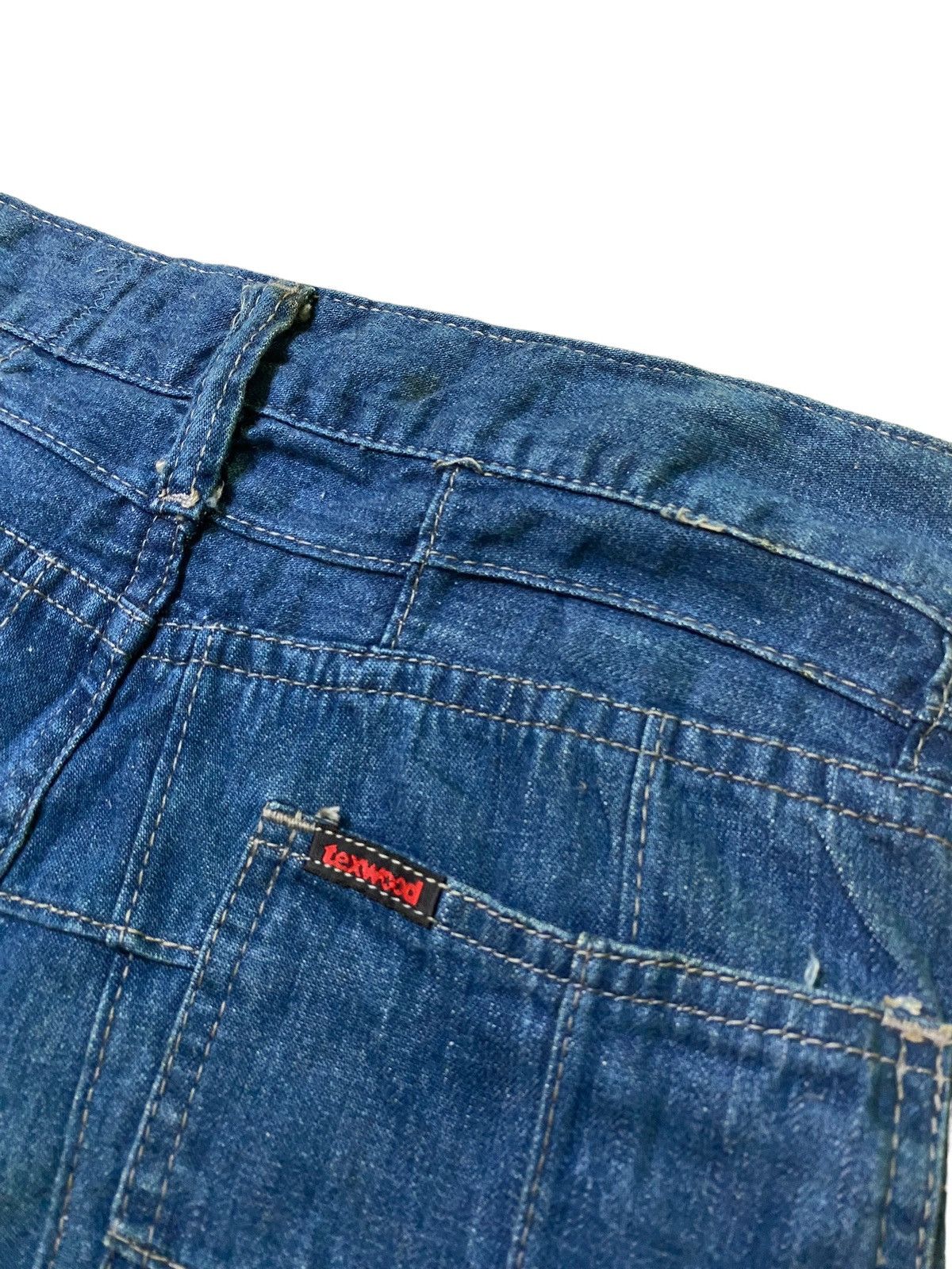 Hysteric Glamour × Japanese Brand Flared Vintage TEXWOOD FADED Bell Bottom Talon Denim Jeans Size US 27 - 19 Thumbnail