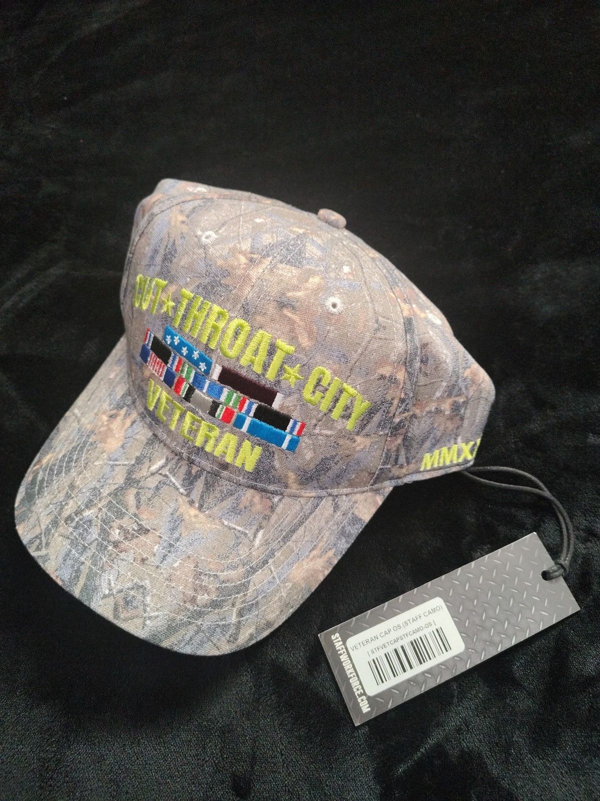 STAFF WORKFORCE VETERAN CAP (EASTERN BLOC CAMO) Size ONE SIZE - 3 Thumbnail