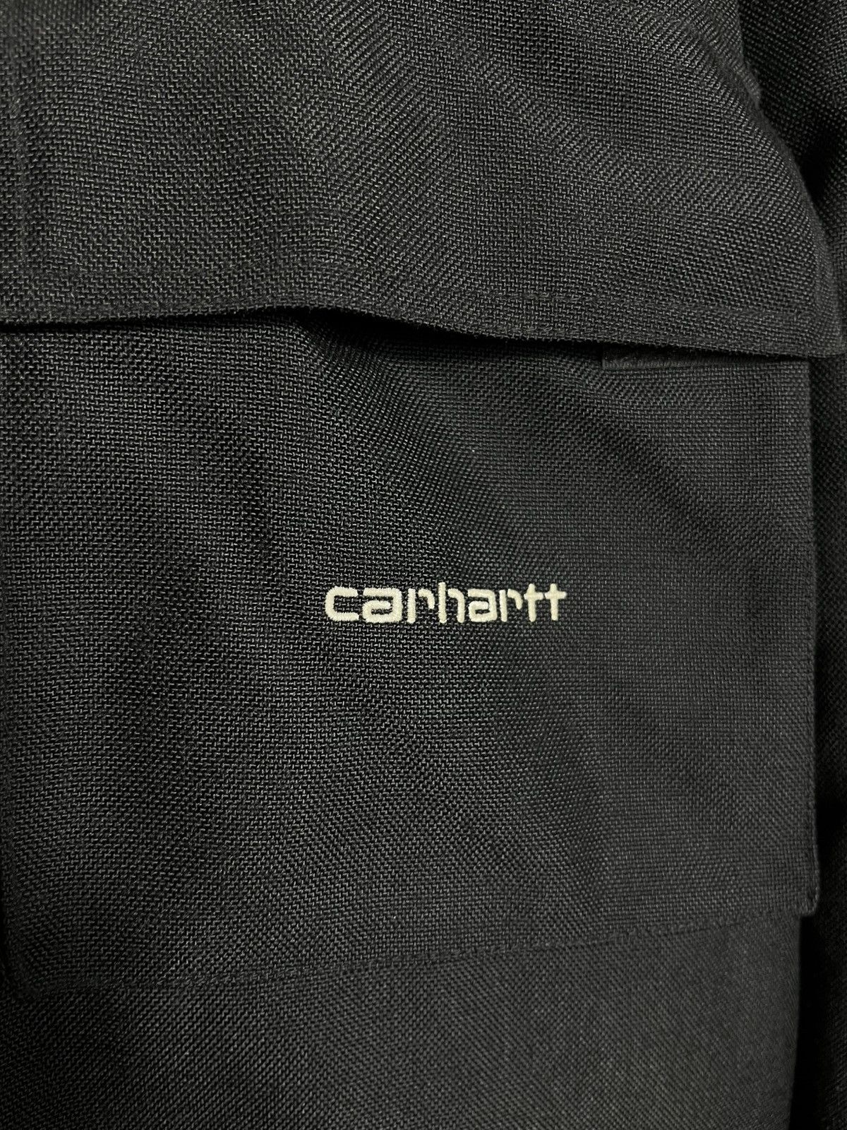 Carhartt Vintage Carhartt Cordura Cargo pockets parka jacket black Size US XL / EU 56 / 4 - 4 Thumbnail