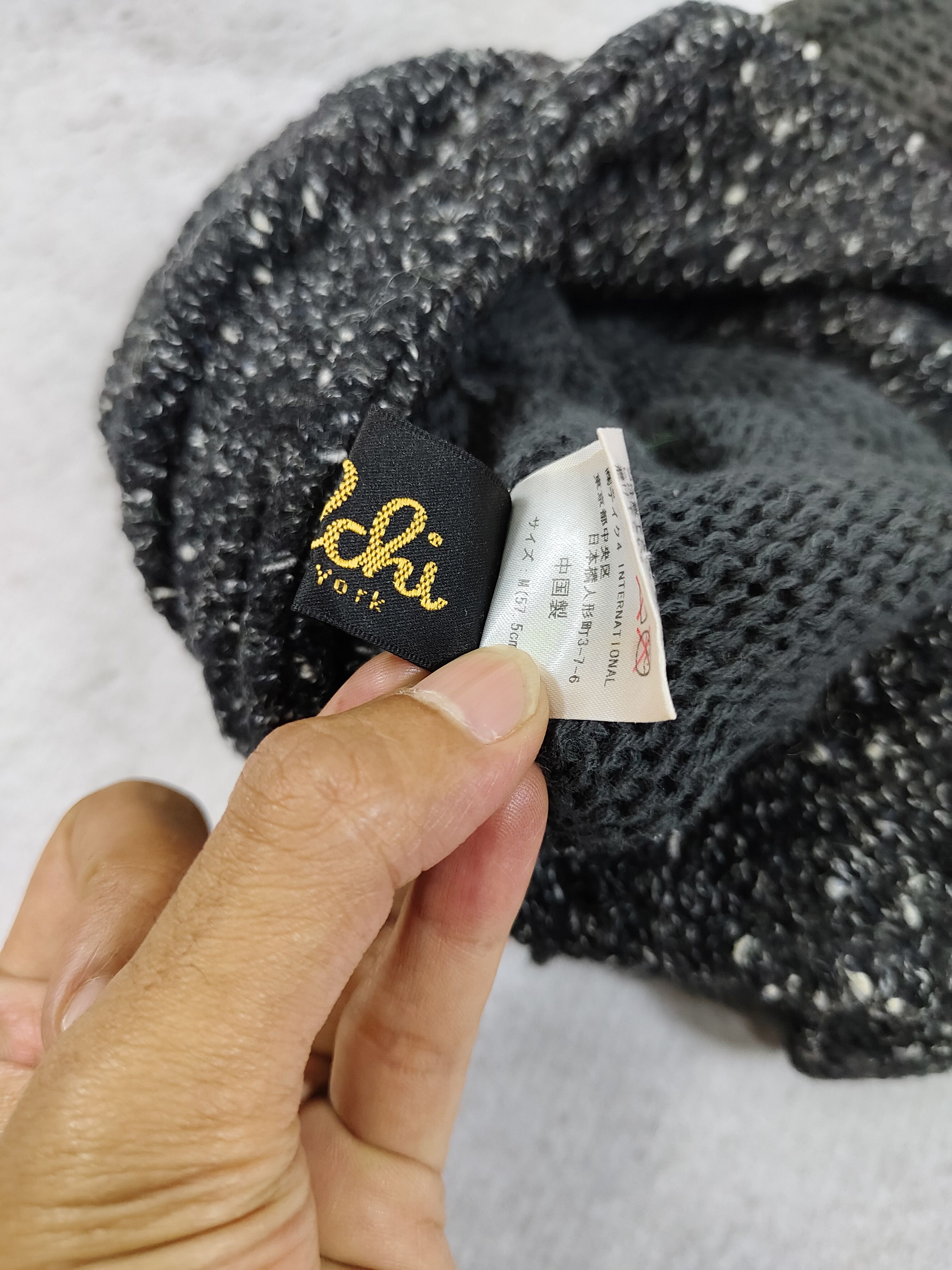 Vintage 2000s Falchi New York Wool Blend Knit Visor Beanie Cap Size ONE SIZE - 8 Thumbnail