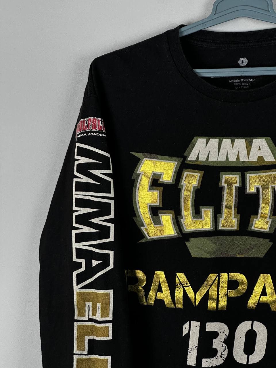 Vintage Very Rare MMA Elite Rampage Jackson UFC T Shirt Size US L / EU 52-54 / 3 - 5 Thumbnail