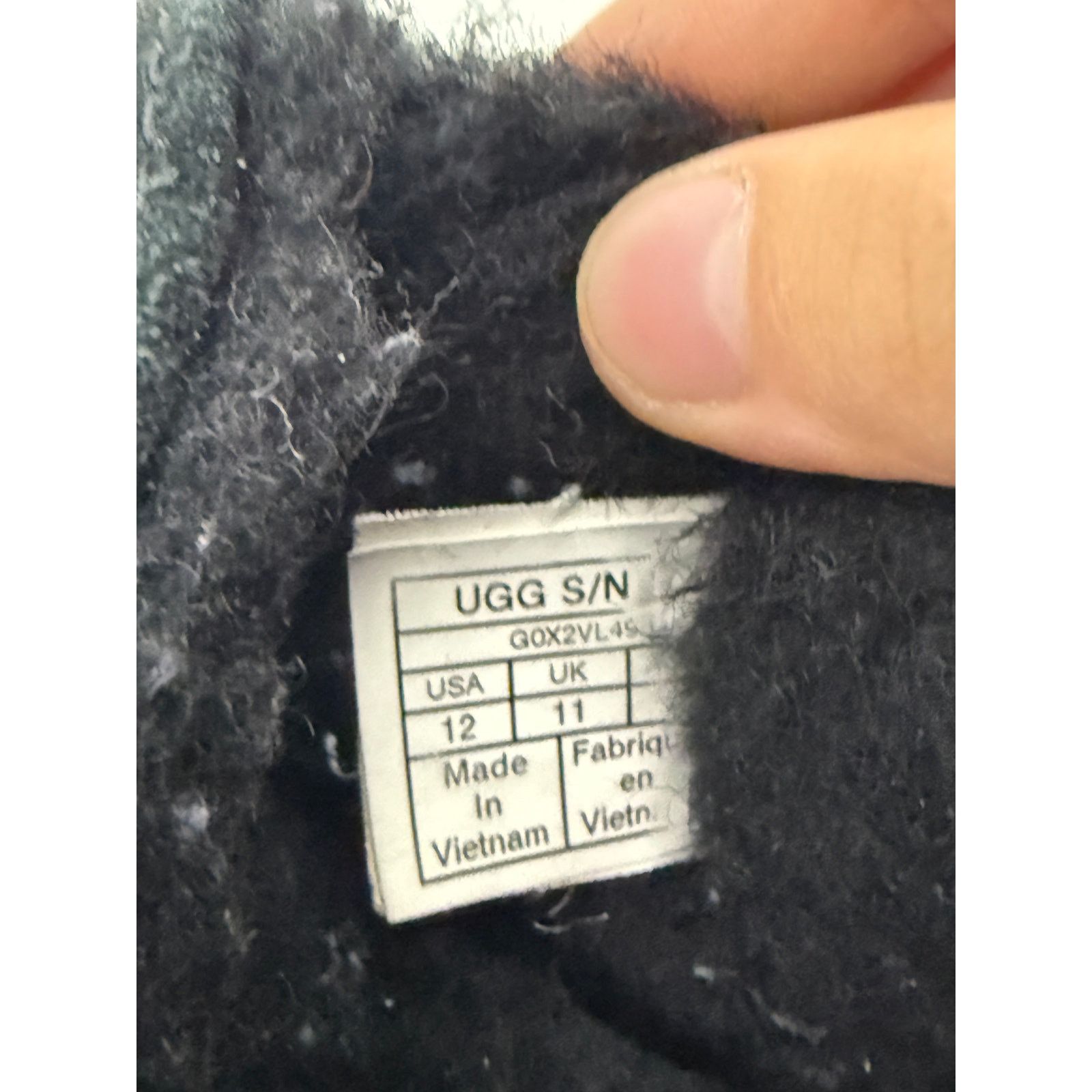 Ugg Ugg Black Suede Mens Ascot Slipper Size 12 Sheepskin Causal Size US 12 / EU 45 - 8 Thumbnail