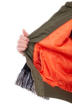 Midnight Studios New Midnight Studios MA-1 Bomber Detachable Logo Scarf 3 L Size US L / EU 52-54 / 3 - 12 Thumbnail