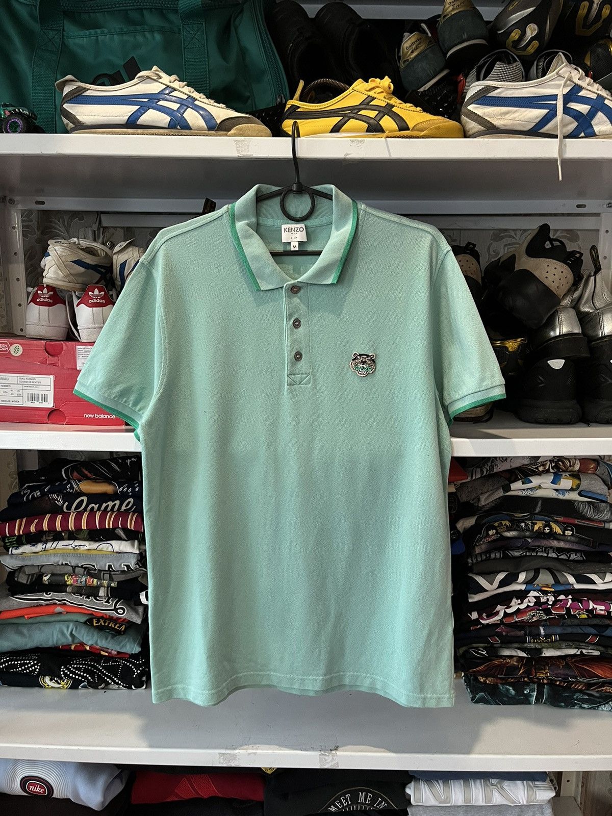 Kenzo Kenzo Polo t shirt men K fit tee White logo Tiger Size US M / EU 48-50 / 2 - 1 Thumbnail