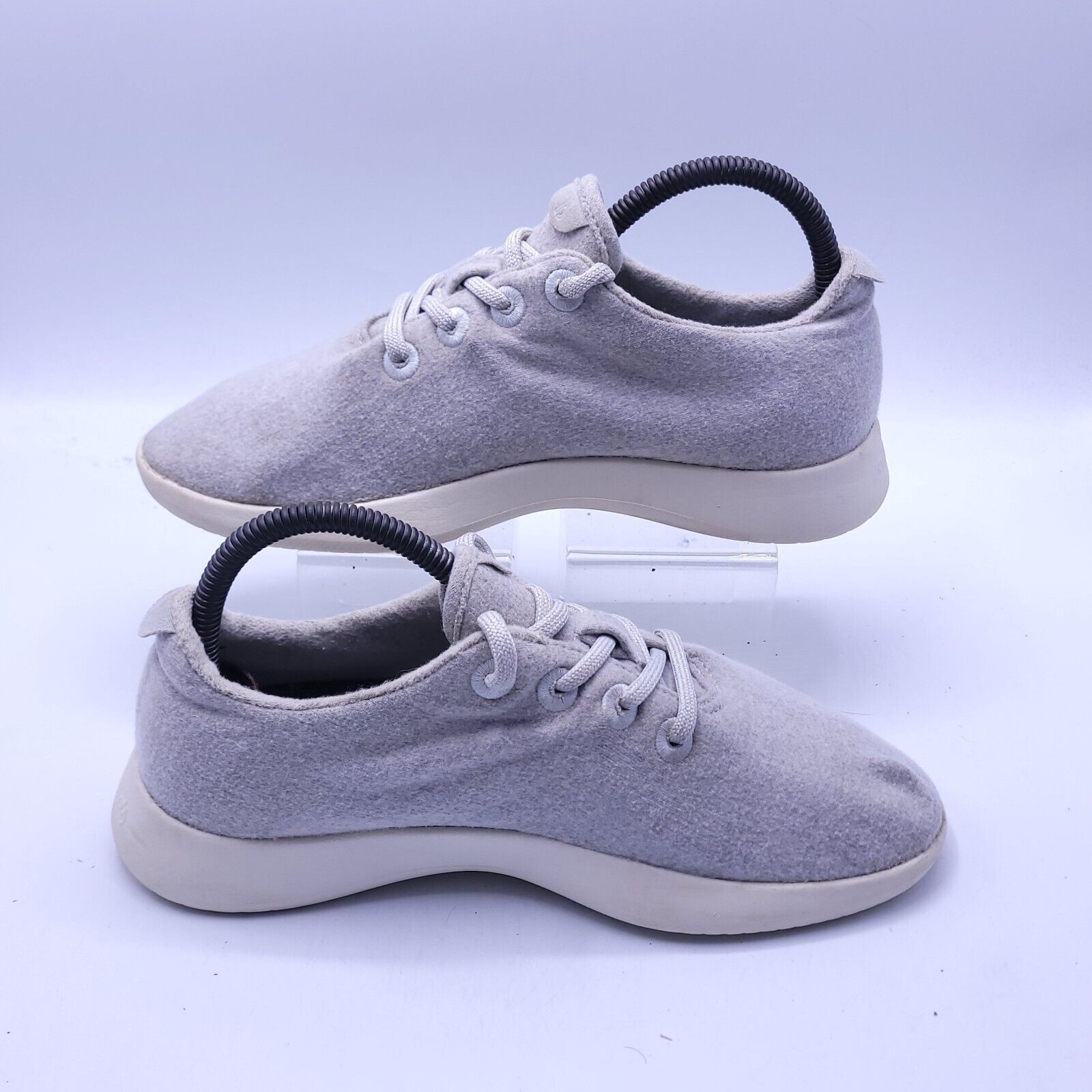 Allbirds Allbirds Wool Runner Athletic Shoe Womens Size 8 Gray White Size US 8 / IT 38 - 5 Thumbnail