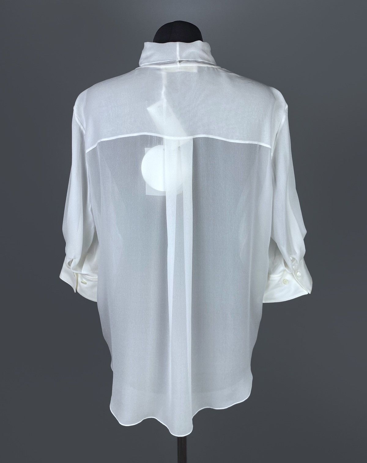 Chloe Chloé Scarf Neck Silk 3/4 Sleeves Shirt Size 44 RRP 1300$ Size L / US 10 / IT 46 - 19 Thumbnail
