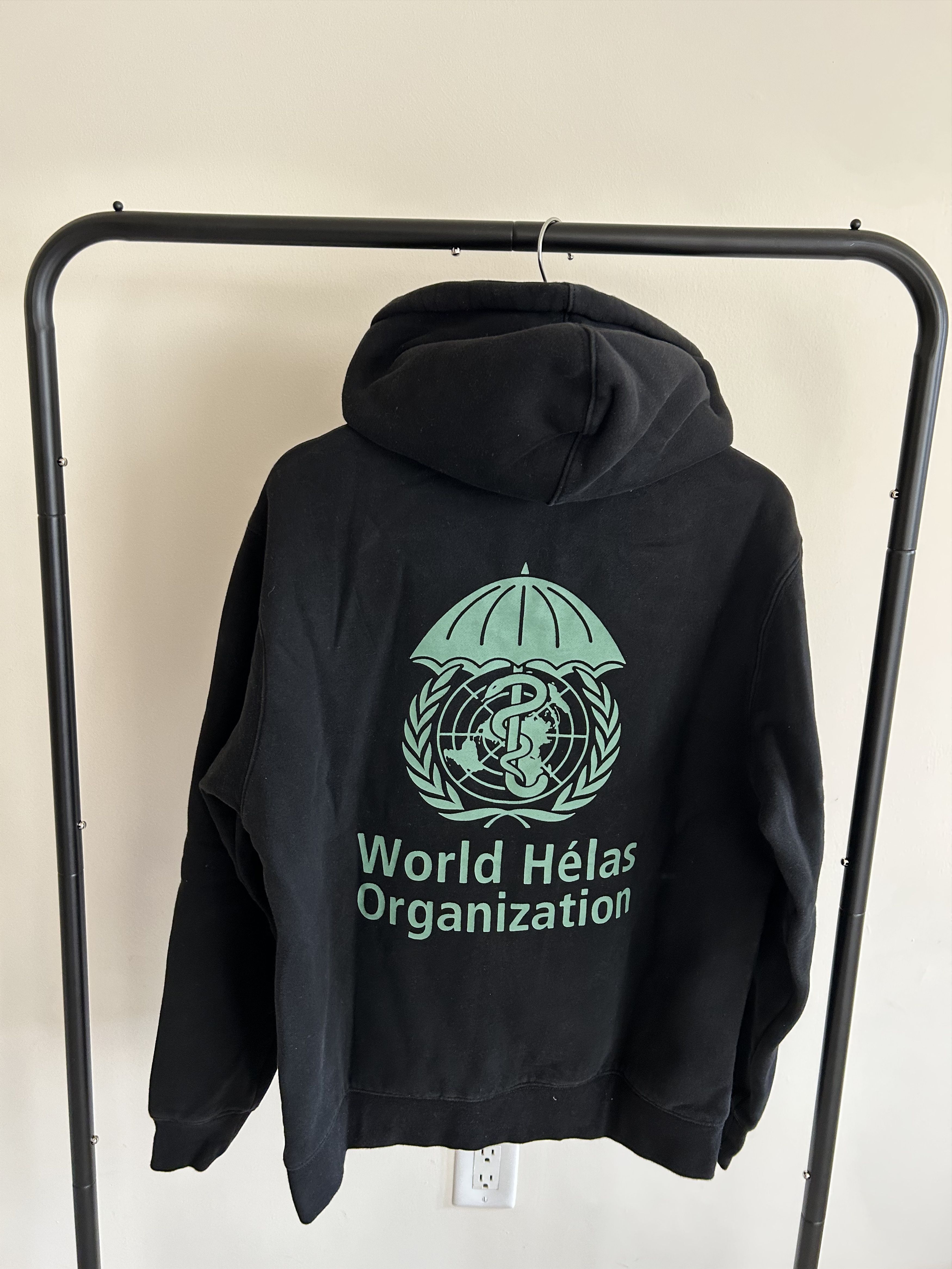 Helas Helas Caps World Helas Organization (WHO) Hoodie Size US M / EU 48-50 / 2 - 1 Thumbnail