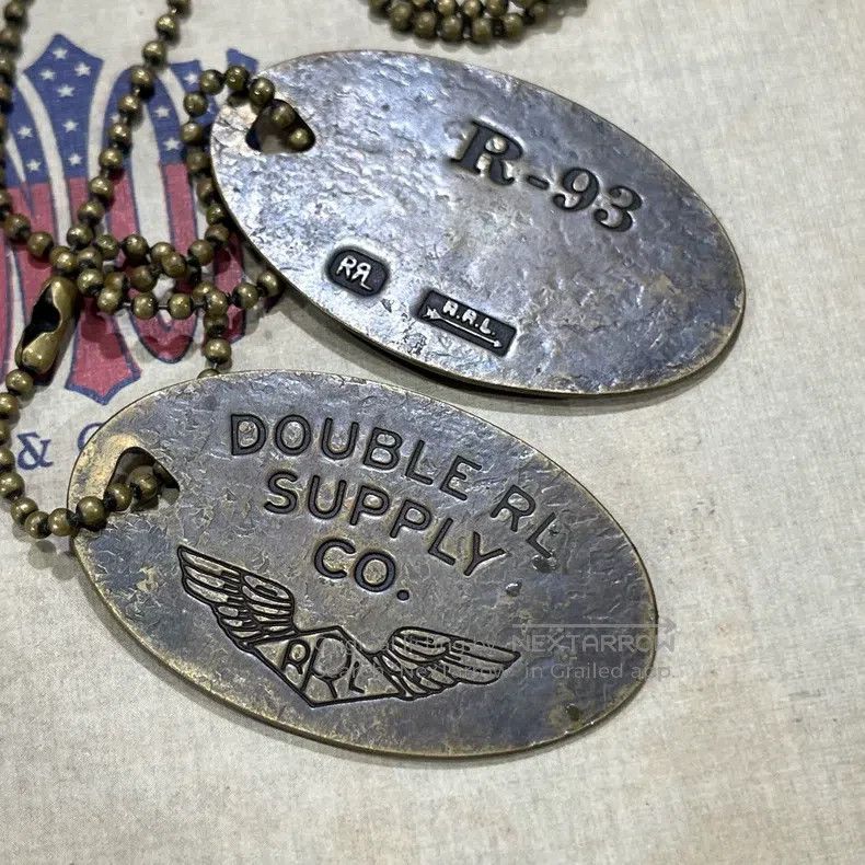 RRL Ralph Lauren RRL Ralph Lauren Military Dog Tag Necklace Size ONE SIZE - 6 Thumbnail