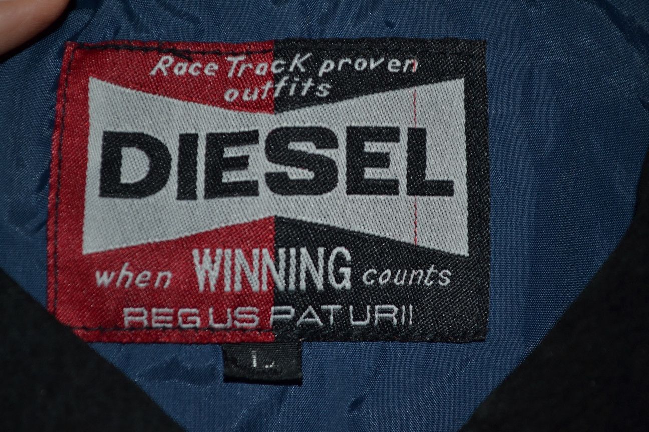 Diesel × Vintage Very Rare Vintage Diesel Racing Nylon Jacket L Size US L / EU 52-54 / 3 - 14 Thumbnail