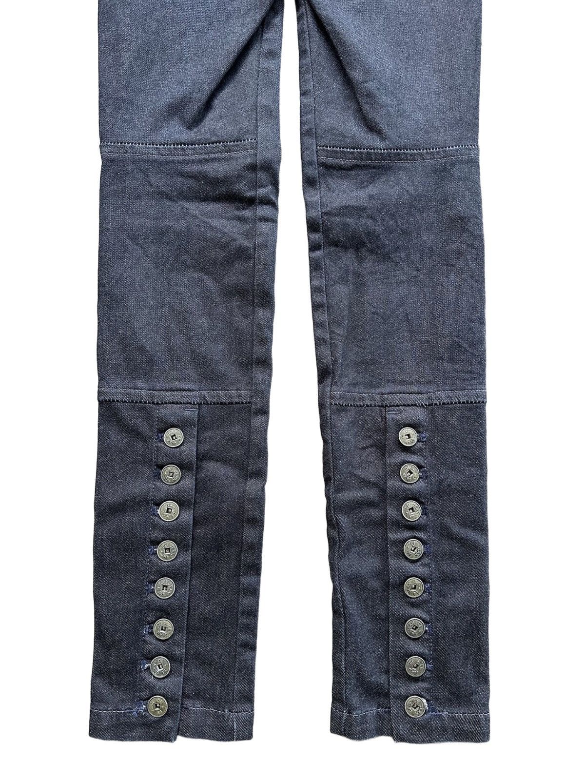 Marithe + Francois Girbaud MFG Marithe Francois Girbaud Skinny Jeans Button Back Style Size US 26 / EU 42 - 8 Thumbnail