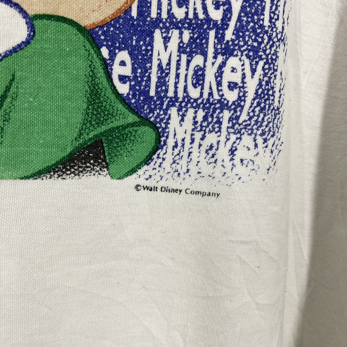 Disney MICKEY MOUSE by DIA CLUB Crew Neck Sweatshirt #1404AW Size US M / EU 48-50 / 2 - 4 Thumbnail