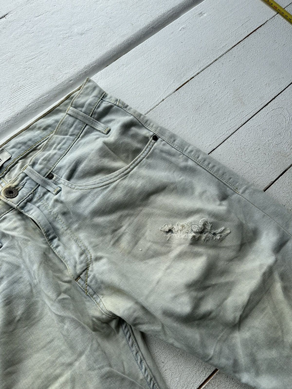 Levi's × Vintage 🚨Levis 504 Shorts Denim Rap Sk8 vintage distress Size US 34 / EU 50 - 3 Thumbnail