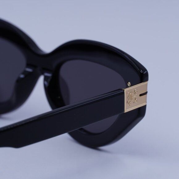Palm Angels Palm Angels PERI10F MIRACLE 1007 Sunglasses Black Cat Eye Size ONE SIZE - 10 Thumbnail