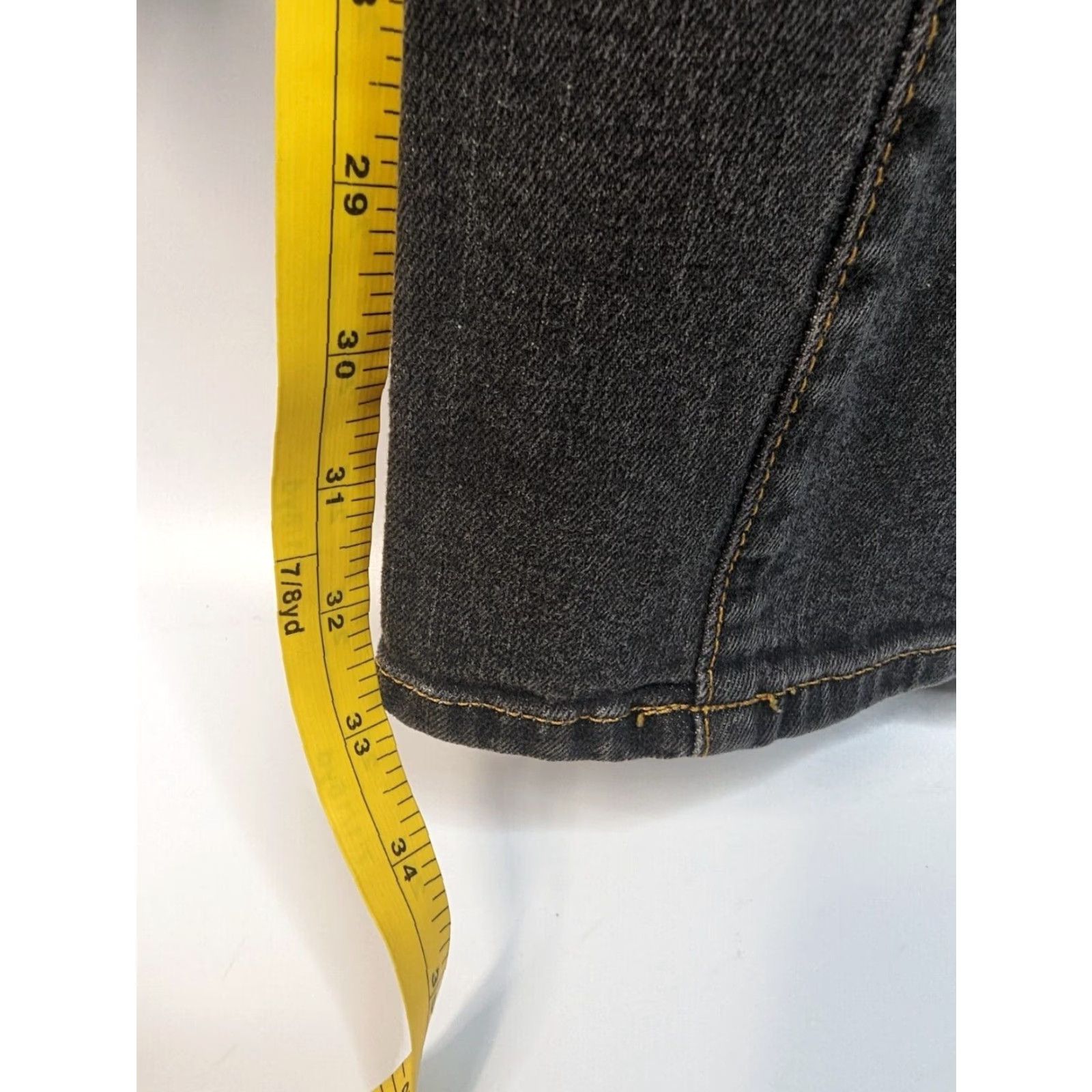 Polo Ralph Lauren Polo Ralph Lauren Jeans Boot Cut Denim Womens 8x34 Black Dark Stretch Modern Retro? Size 30" / US 8 / IT 44 - 5 Thumbnail