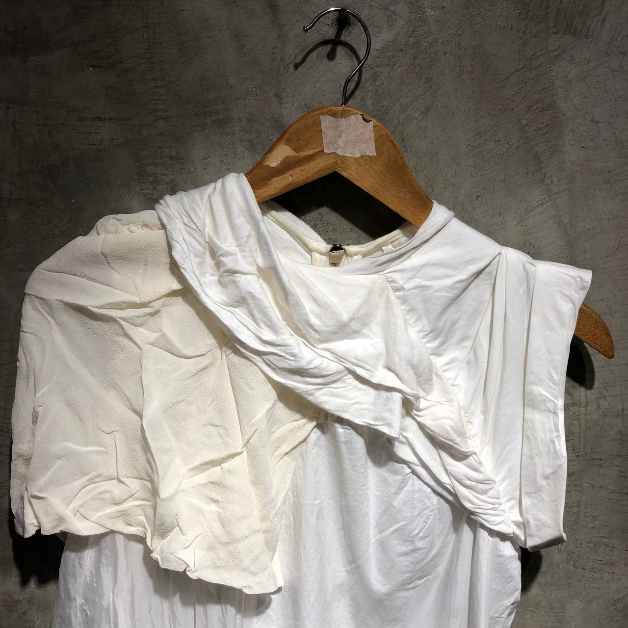 Rick Owens Rick Owens Spring 2017 Walrus Draped Avant-Garde Dress Size XXS / US 00 / IT 34 - 6 Thumbnail