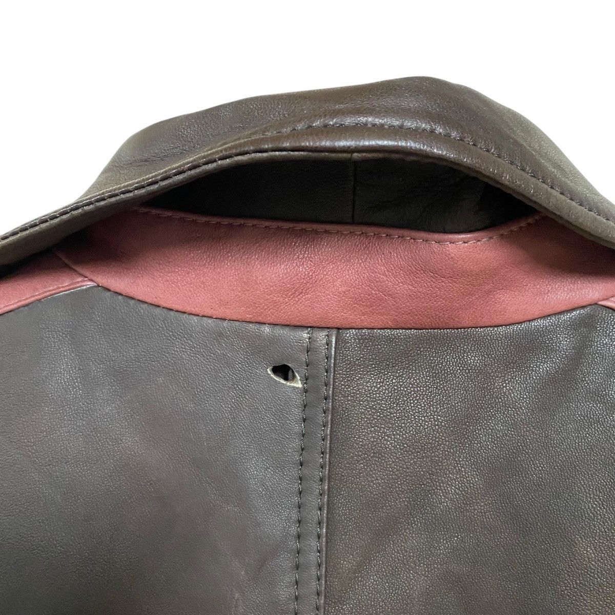 Diesel Vintage Diesel Leather Jacket 'Trabajadores Size US M / EU 48-50 / 2 - 12 Thumbnail