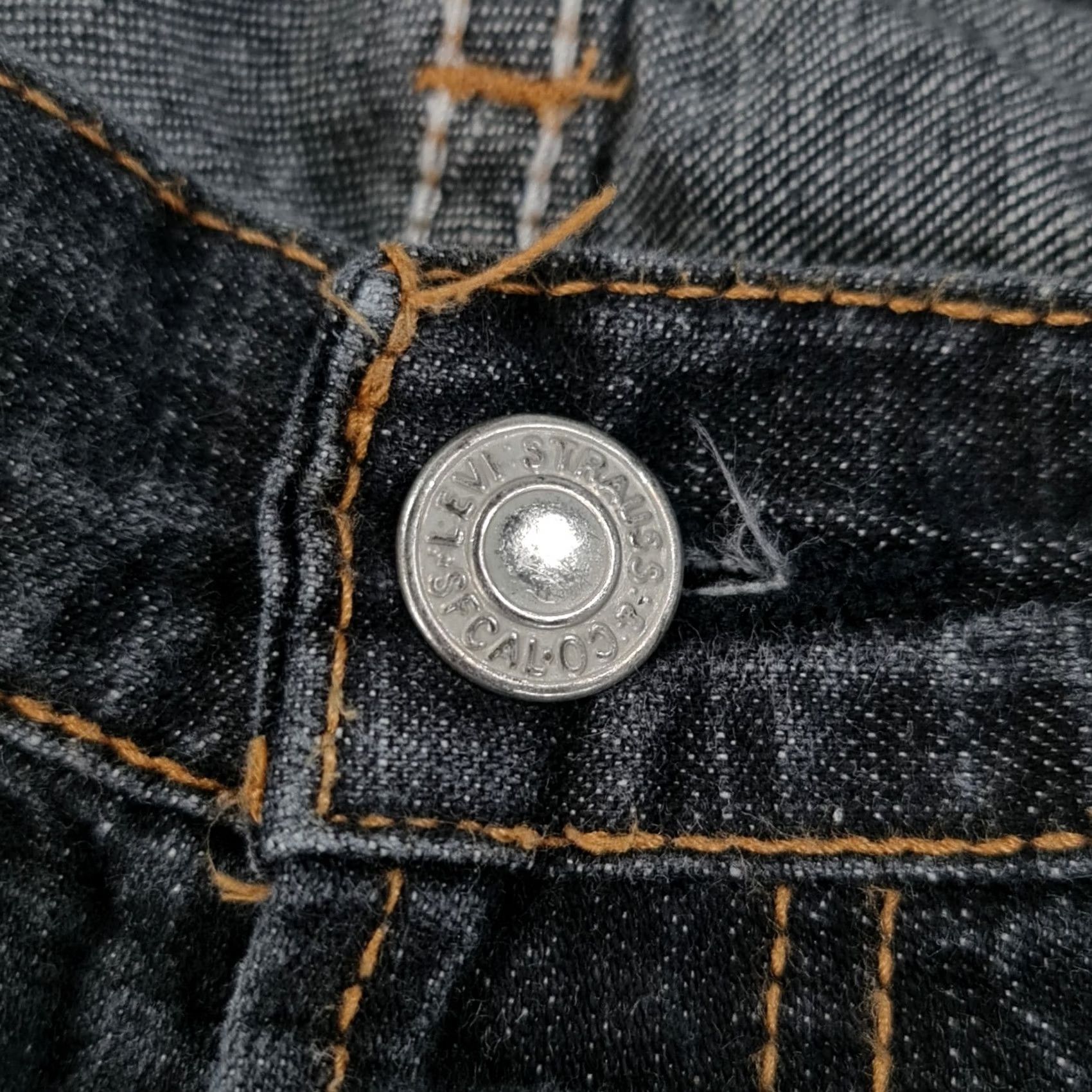 Levi's VINTAGE Levi's 501 Jeans Grey W36 L30 Regular Straight 90s Made in Spain Mens Size US 36 / EU 52 - 3 Thumbnail