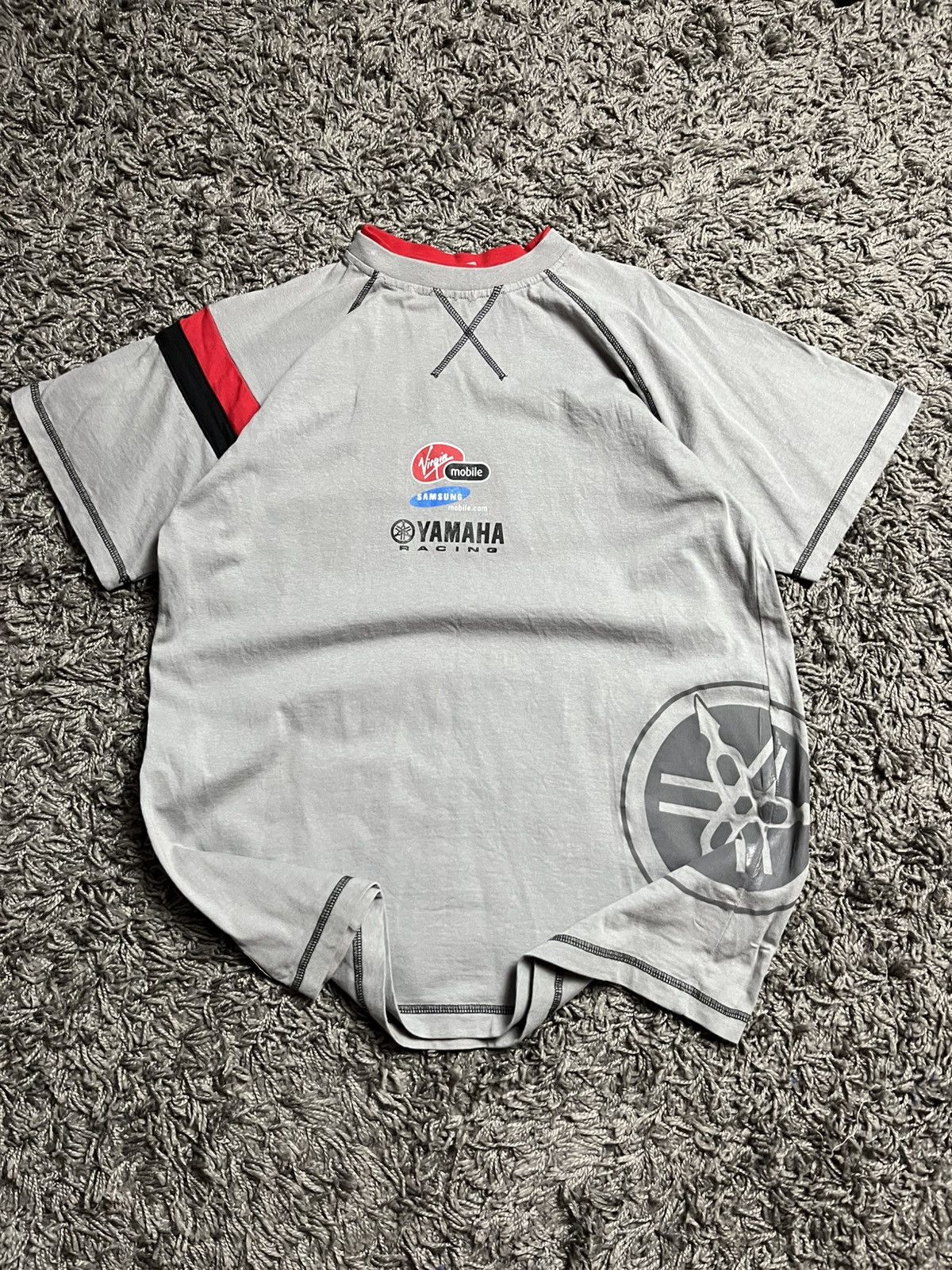 Yamaha Archive Yamaha Racing "R1" Logo Tee 00s Aesthetic Gorpcore Size US M / EU 48-50 / 2 - 2 Thumbnail