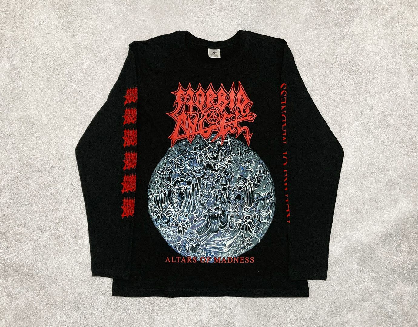 Band Tees Long sleeve Morbid Angel - Altars Of Madness - metal band Size US M / EU 48-50 / 2 - 1 Thumbnail