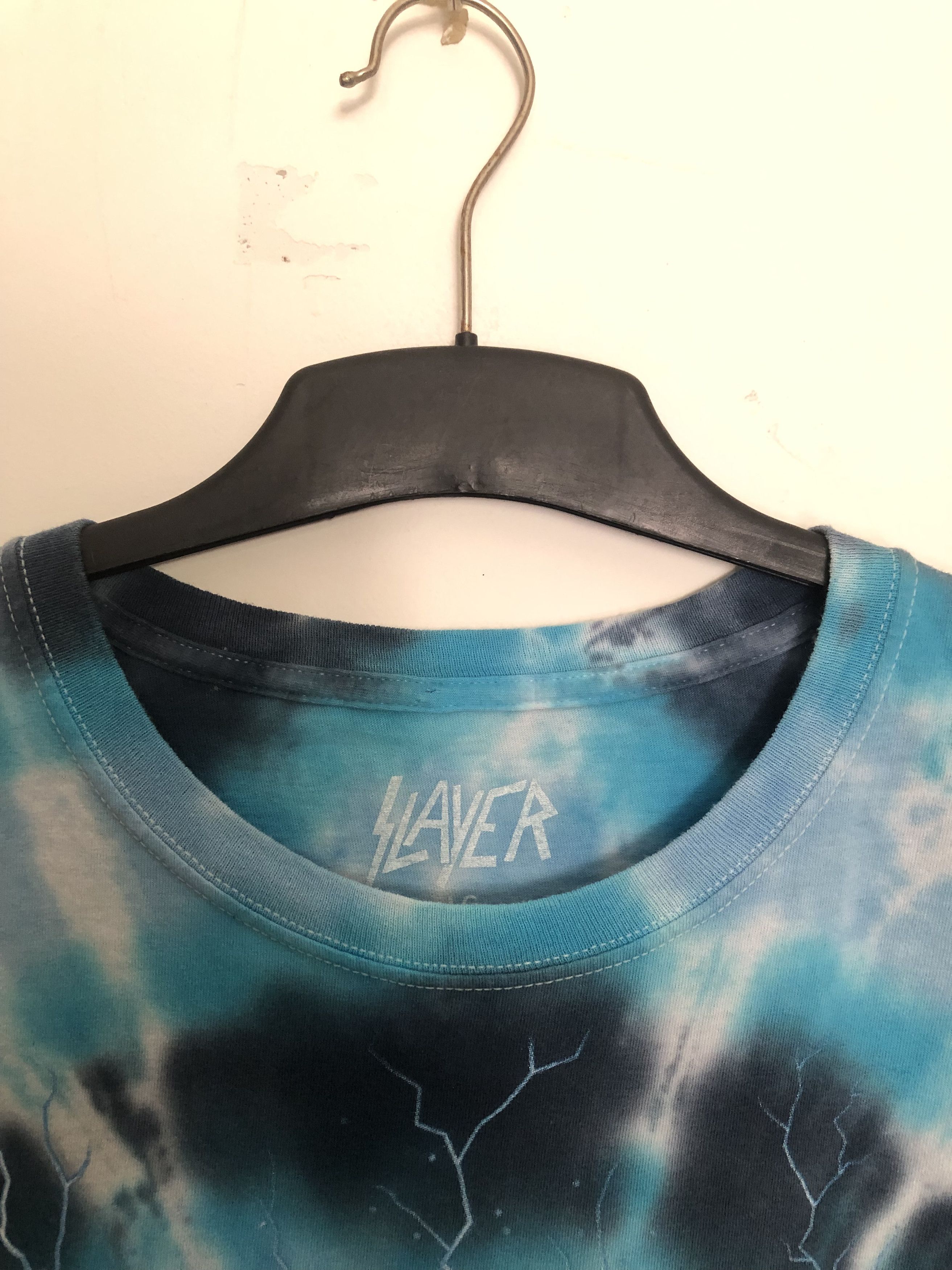 Band Tees × Slayer Slayer Electric Demon Tiedye Tshirt Size US L / EU 52-54 / 3 - 3 Thumbnail