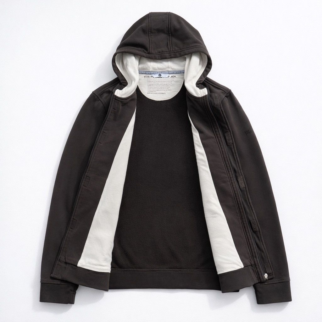 BMW BMW Embroidered Logo Zip Up Hoodie Size L Size US L / EU 52-54 / 3 - 8 Thumbnail
