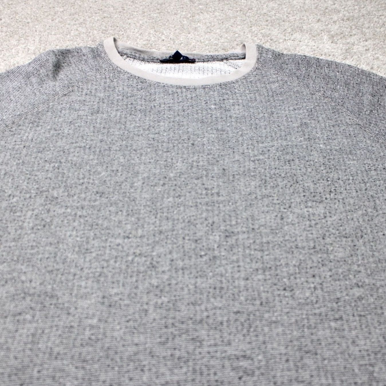 Henson Benson Mens XL Gray Knit Sweatshirt Pullover All Seasons 70% Cotton 22% Polyester 8% Viscose Crew Neck Sweatshirt Size US XL / EU 56 / 4 - 4 Thumbnail