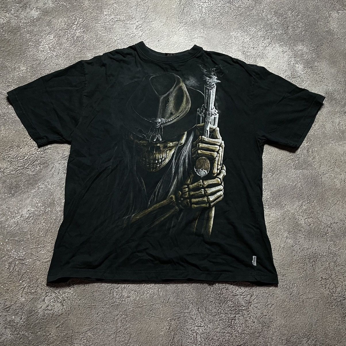 Vintage Vintage Y2K Skeleton Graphic Tee Grunge Horror Streetwear XL Size US XL / EU 56 / 4 - 2 Thumbnail