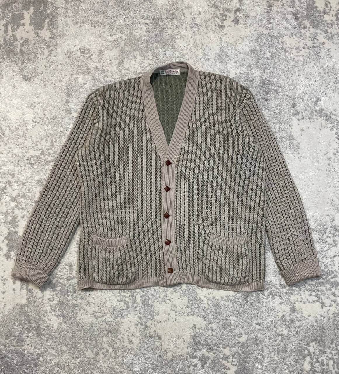 Other Vintage Kilspindie Knitted Cardigan Scotland Wool Size L / US 10 / IT 46 - 1 Thumbnail