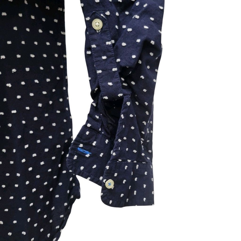 Talbots Talbots Women Roll-Tab Long-Sleeve Button-Up Cotton 10 Size L / US 10 / IT 46 - 6 Thumbnail