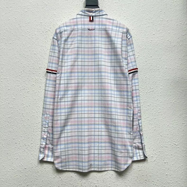 Thom Browne Thom Browne A badge card shirt Size US XL / EU 56 / 4 - 2 Thumbnail