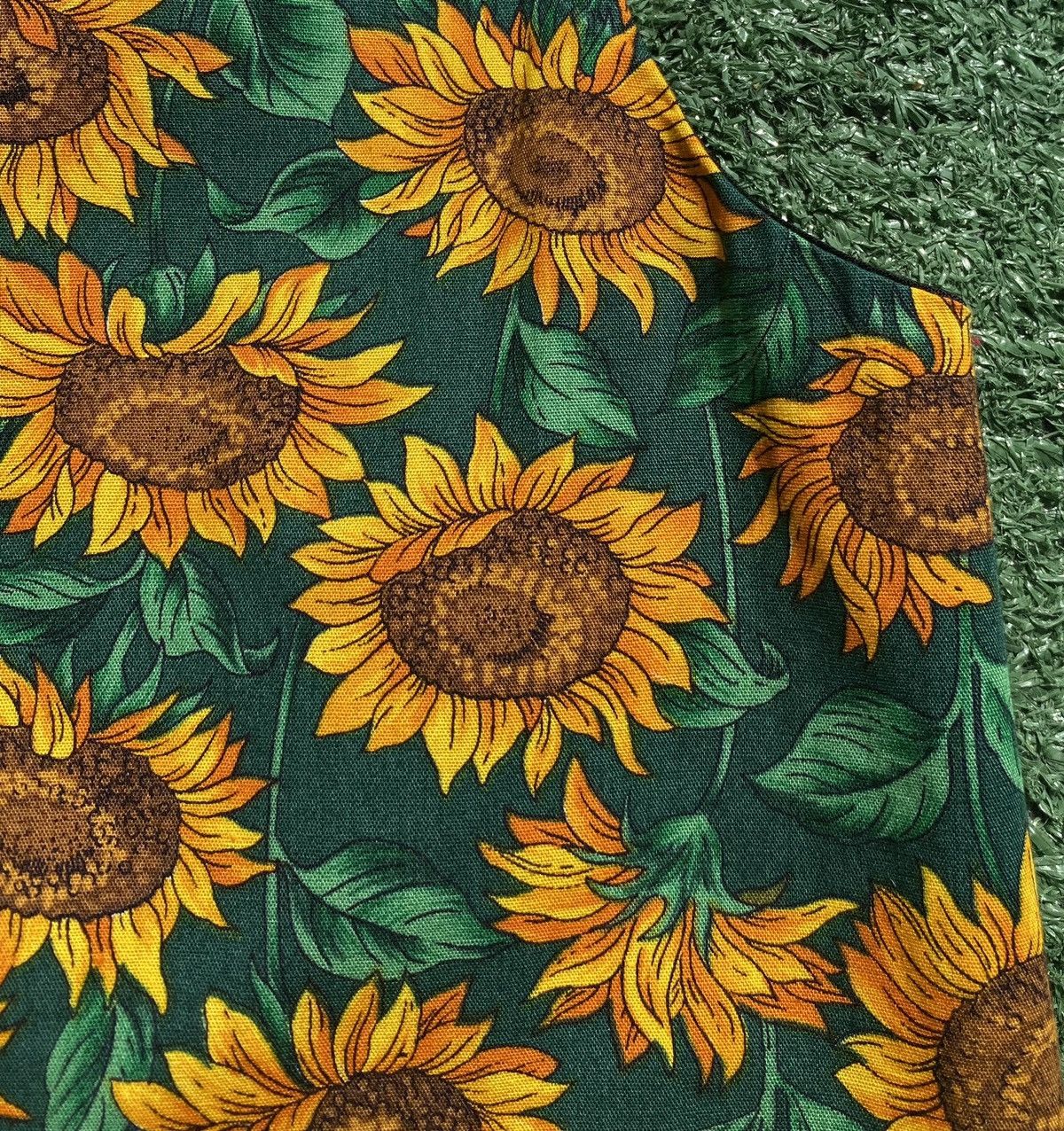 Vintage Vintage 80’s Sunflower Vest Women’s Size Small USA Made Size S / US 4 / IT 40 - 2 Thumbnail