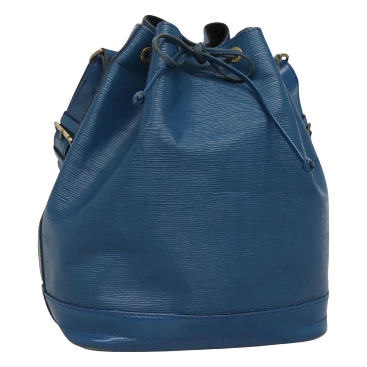 LOUIS VUITTON Epi Noe Shoulder Bag Toledo Blue M44005