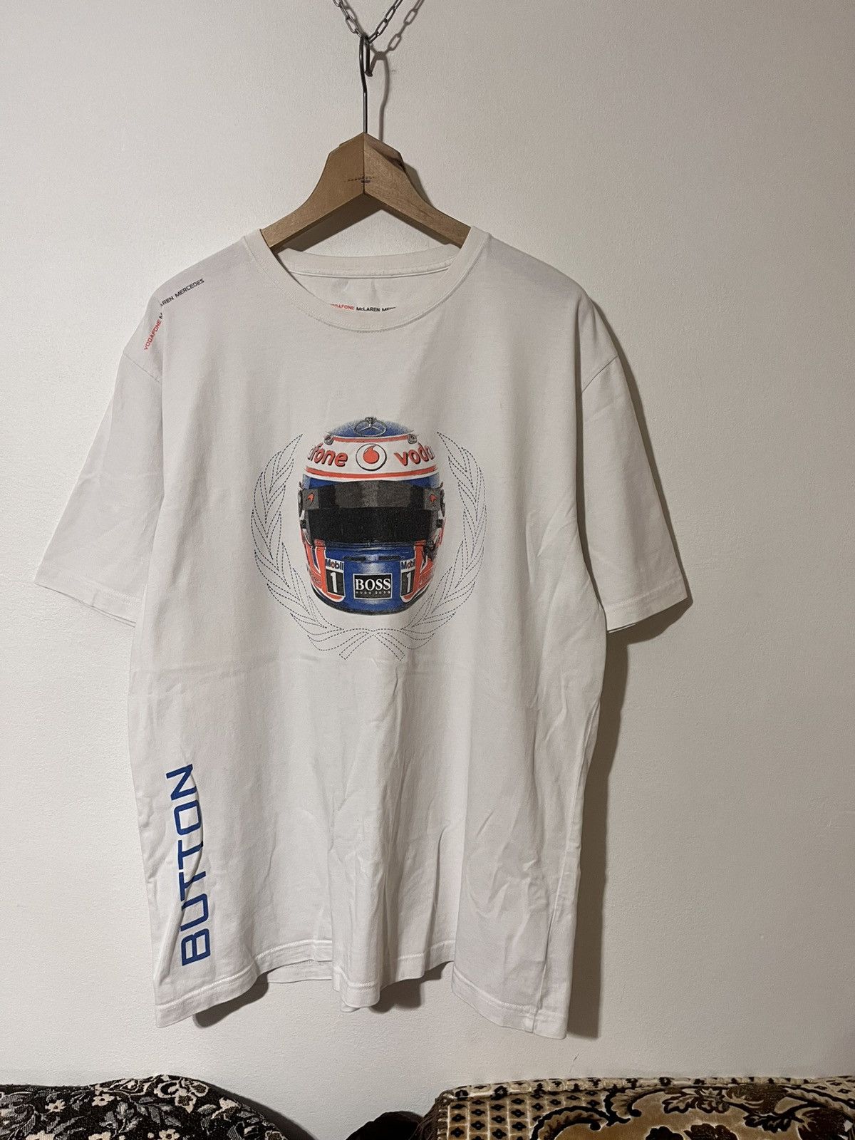 Other Vodafone McLaren Mercedes RARE💥 XXL Size US XXL / EU 58 / 5 - 1 Thumbnail