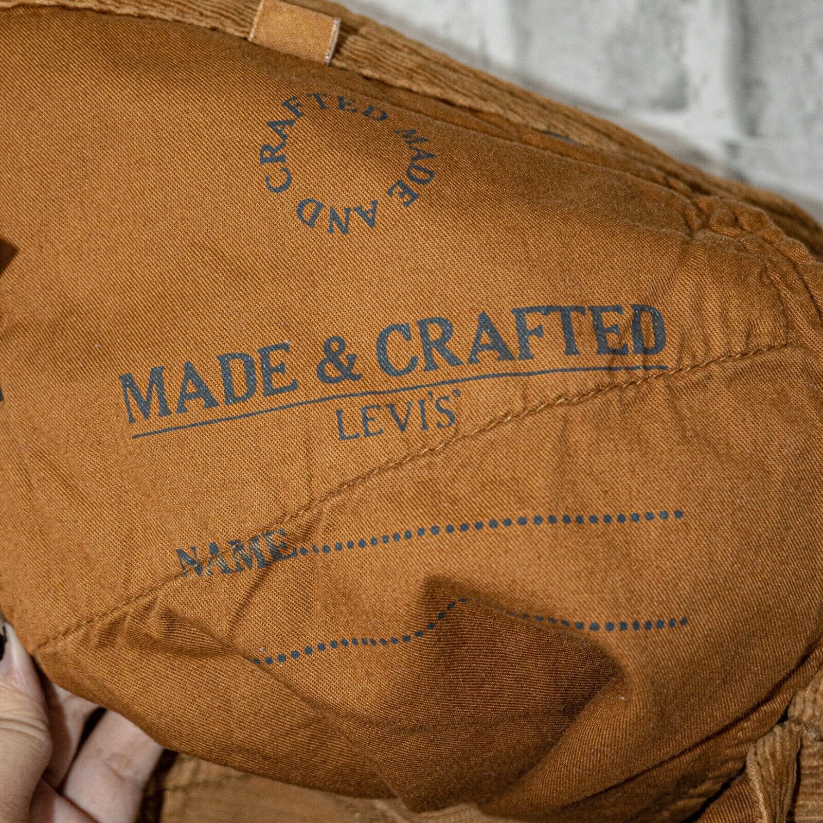 Levi's Levi's MADE & CRAFTED Tack Slim Corduroy Jean Pants Brown Size US 34 / EU 50 - 10 Thumbnail