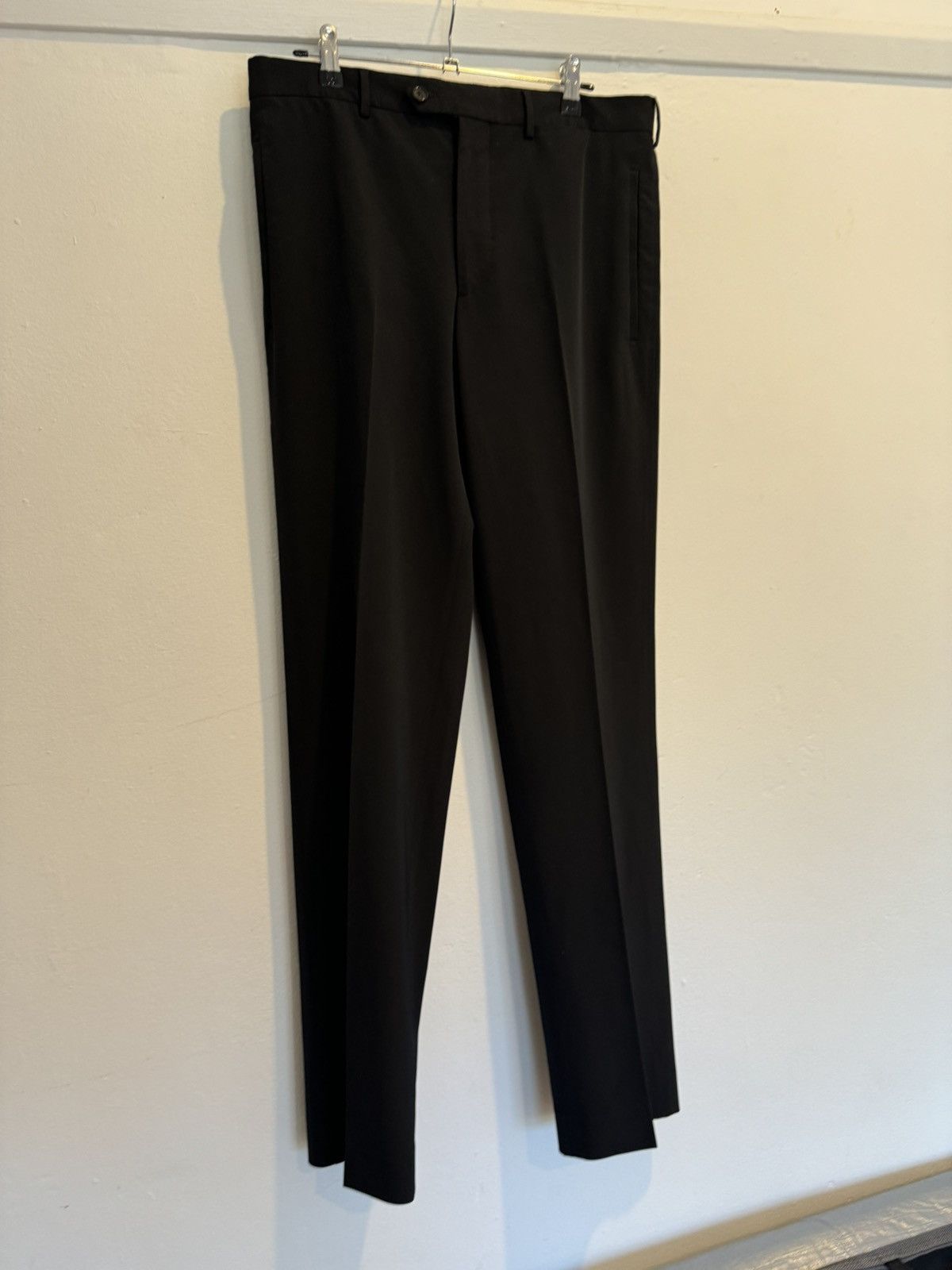 Prada Prada Mens Nylon Black Trousers Good Condition Classic Size US 32 / EU 48 - 1 Thumbnail