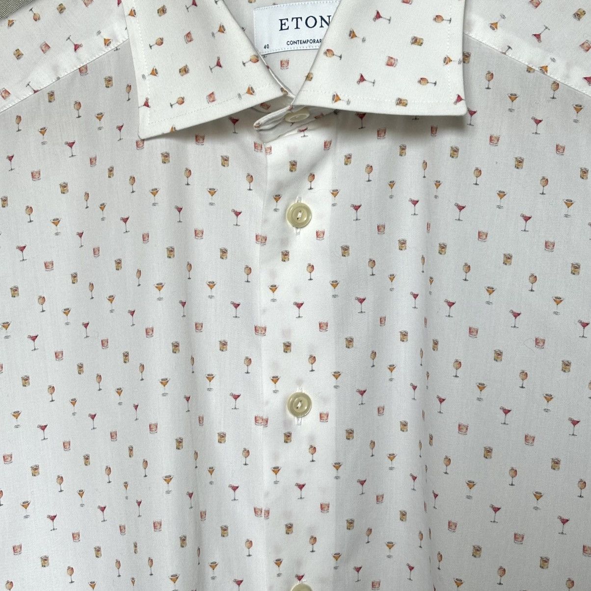 Eton Eton Martini shirt luxury white small rare Size US S / EU 44-46 / 1 - 6 Thumbnail