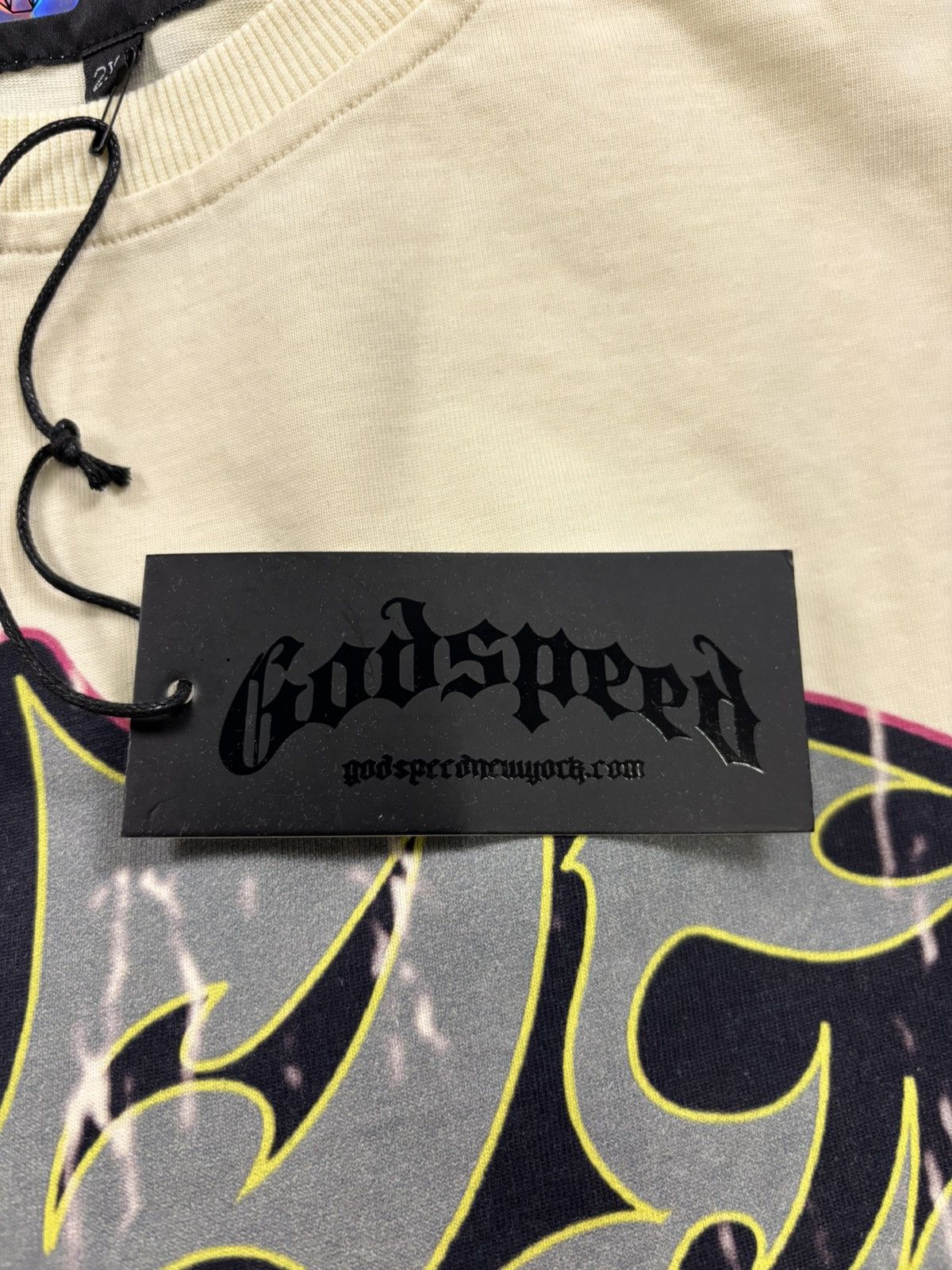 Godspeed Godspeed Vandal T-Shirt, White Size US XXL / EU 58 / 5 - 8 Thumbnail