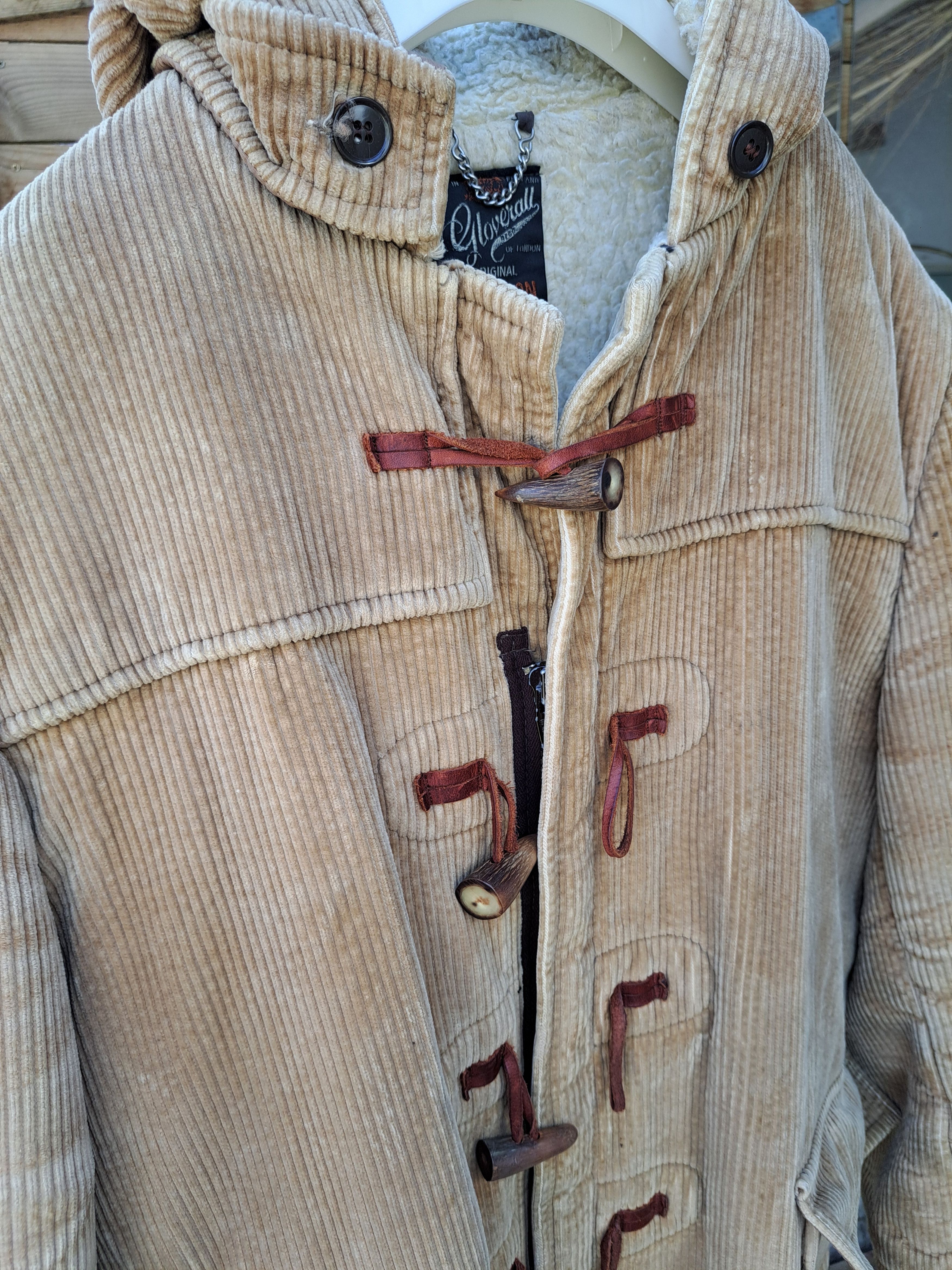 Gloverall Snowdon Pile lined Corduroy duffle Size US XL / EU 56 / 4 - 1 Thumbnail