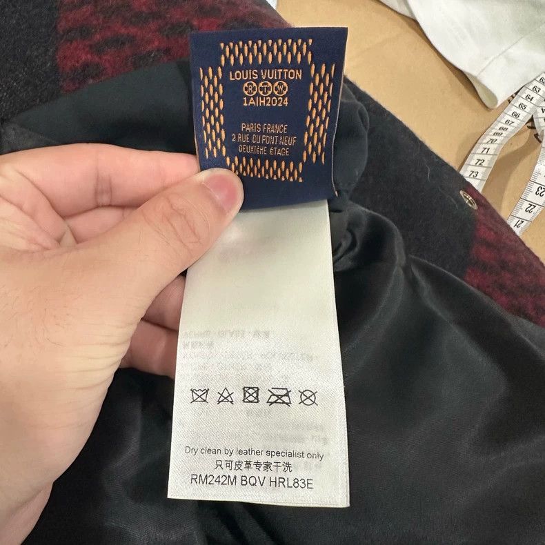 Louis Vuitton Rhinestone Logo Jacket