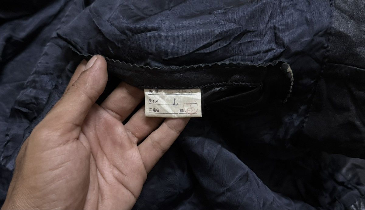 Japanese Brand Jacket Leather Motorcycle Vintge Size US L / EU 52-54 / 3 - 8 Thumbnail