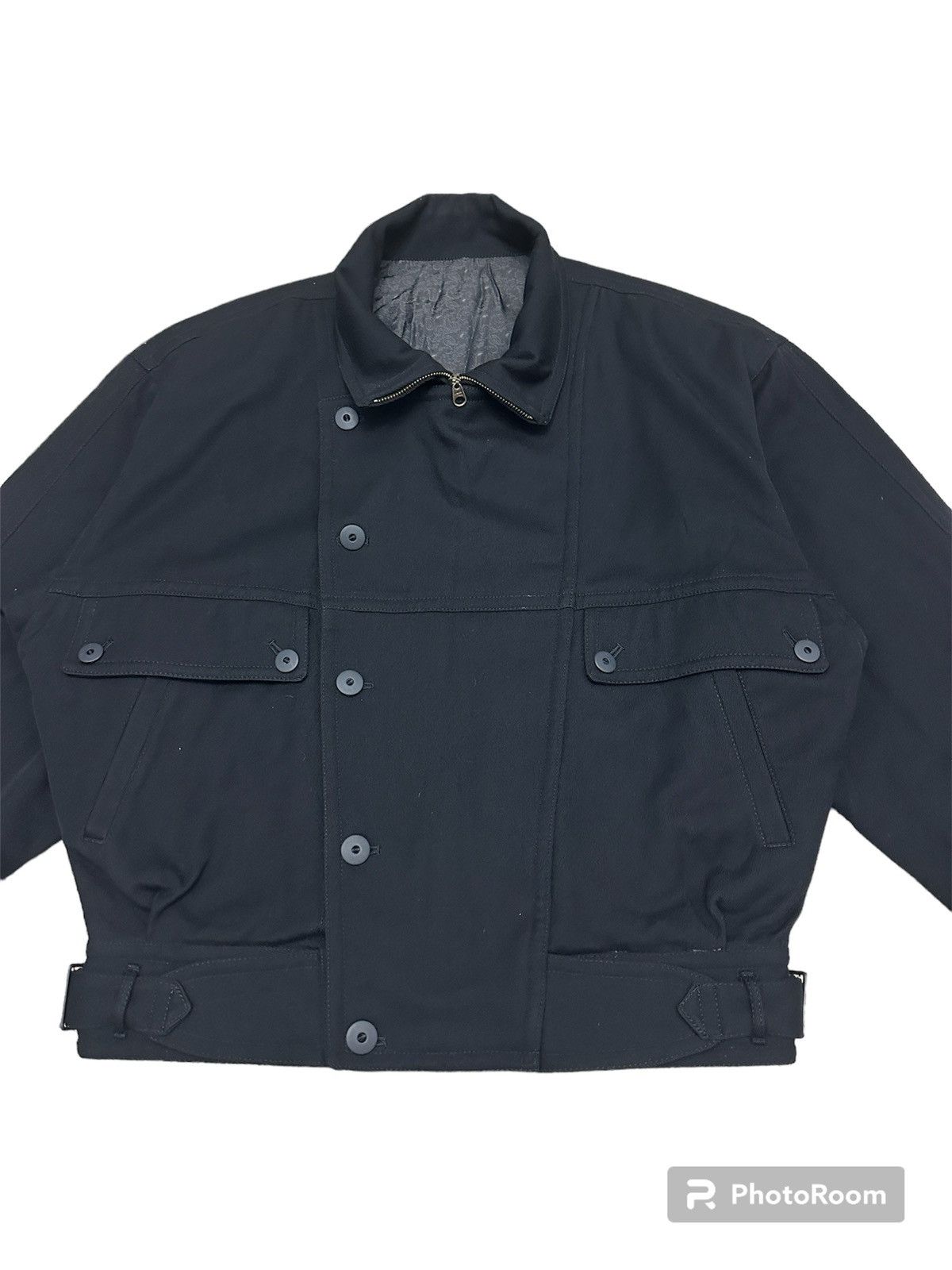 Japanese Brand × Jun Takahashi × Vintage Vintage Jun Men Takahashi Wool Work Jacket Size US L / EU 52-54 / 3 - 1 Thumbnail