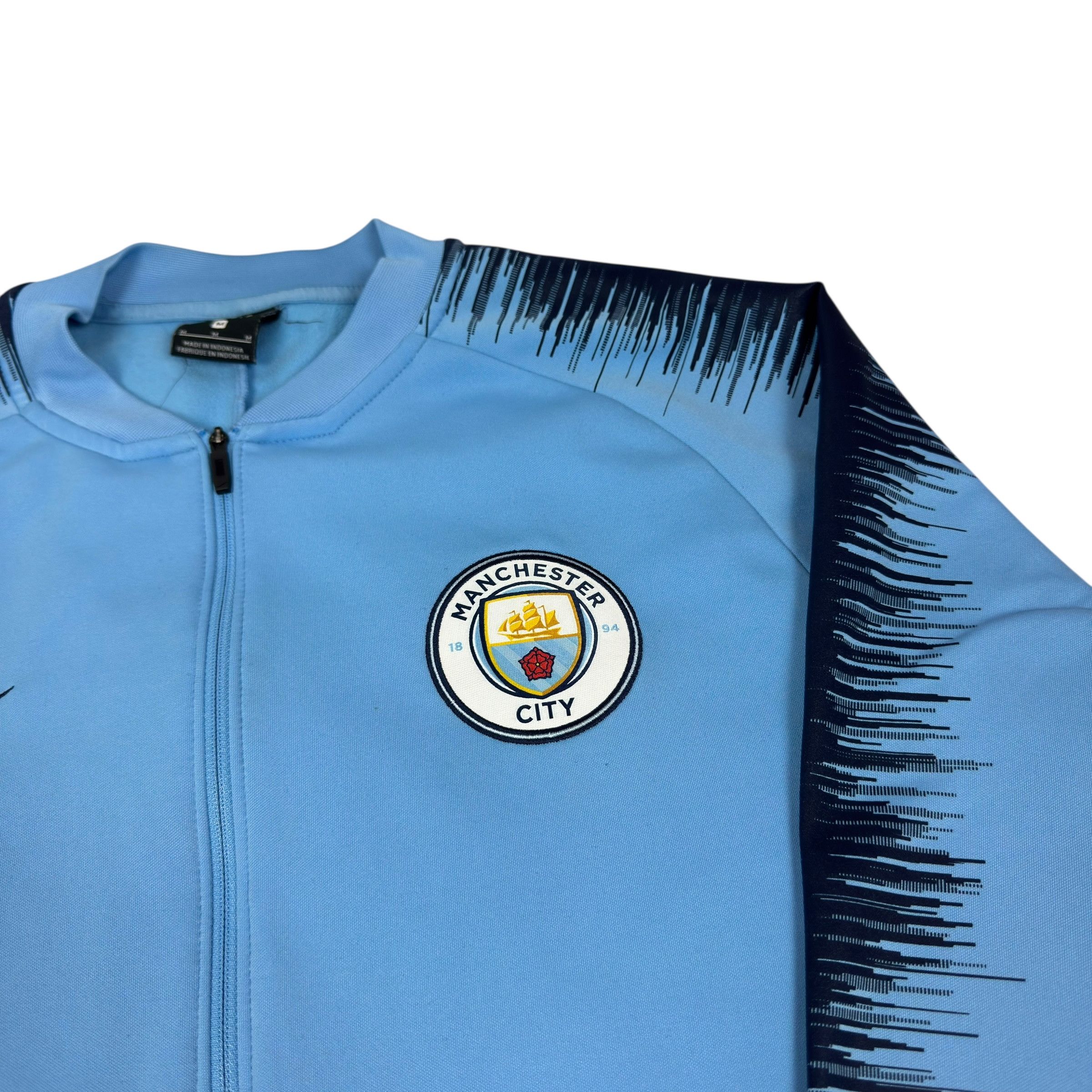 Nike Nike Dri-Fit Men Blue Full Zip Manchester City F.C. Jacket M Size US M / EU 48-50 / 2 - 4 Thumbnail