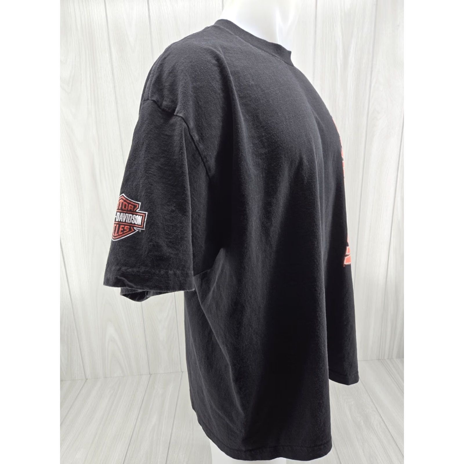 Harley Davidson Harley-Davidson Shirt Mens 2XL Black Natchez Trace Tuscumbia AL 2XL Size US XXL / EU 58 / 5 - 6 Thumbnail