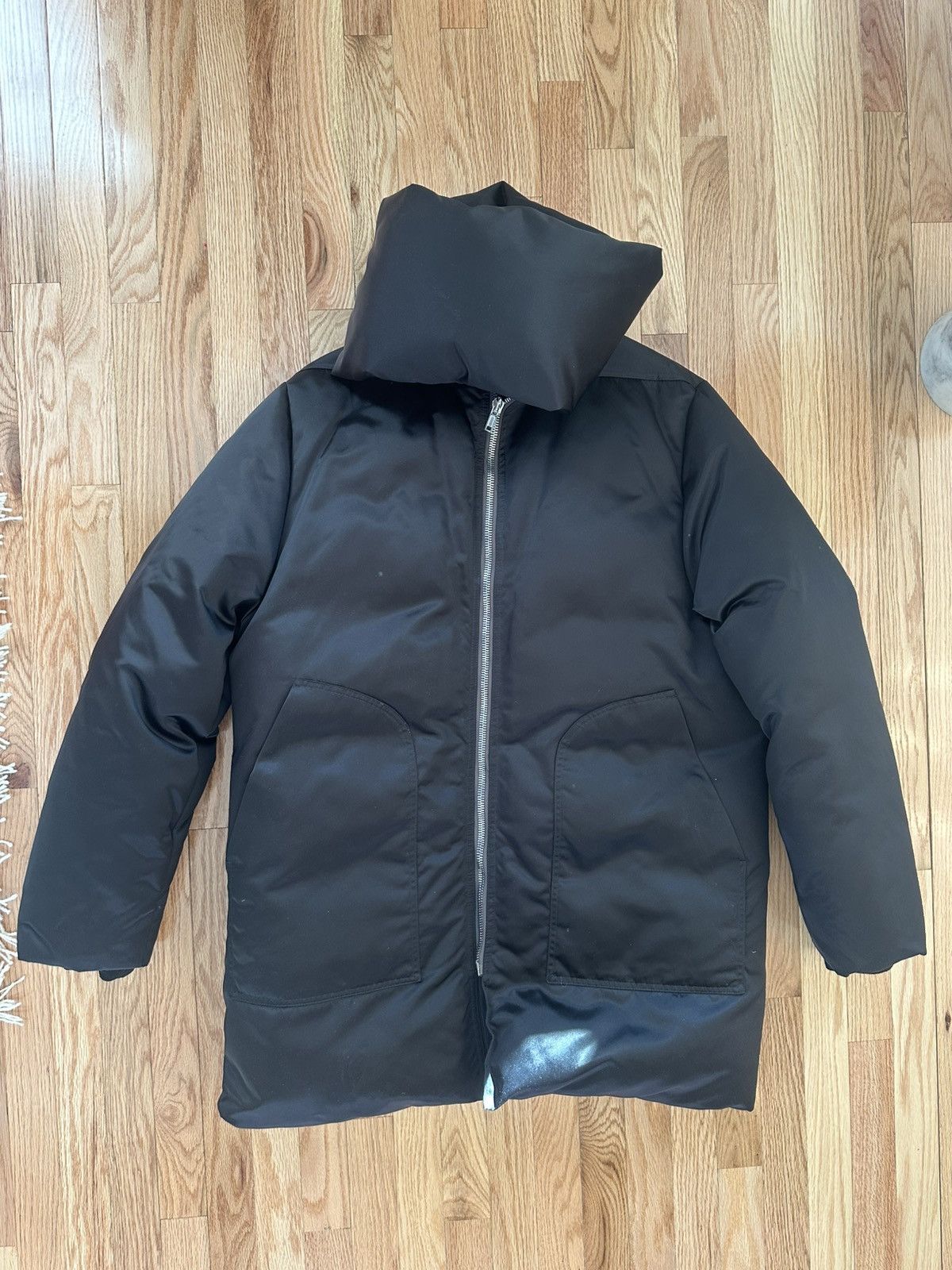 Rick Owens Gethsemane 2021 Funnel Neck Puffer Size US M / EU 48-50 / 2 - 6 Thumbnail