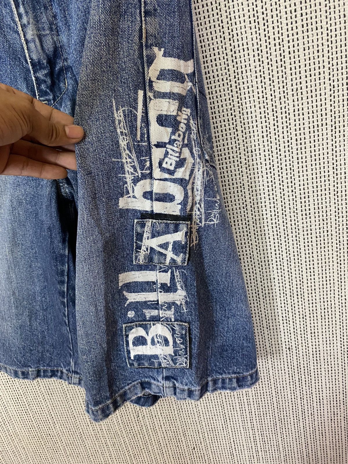 Billabong ‼️ CRAZY VINTAGE BILLABONG Y2K BAGGY SHORTS BIGLOGO ‼️ Size US 32 / EU 48 - 4 Thumbnail