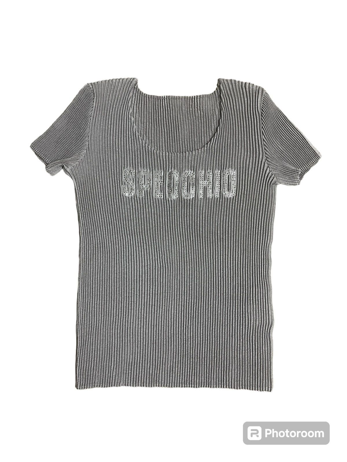 Japanese Brand Specchio Pleats T Shirt Size S / US 4 / IT 40 - 16 Thumbnail