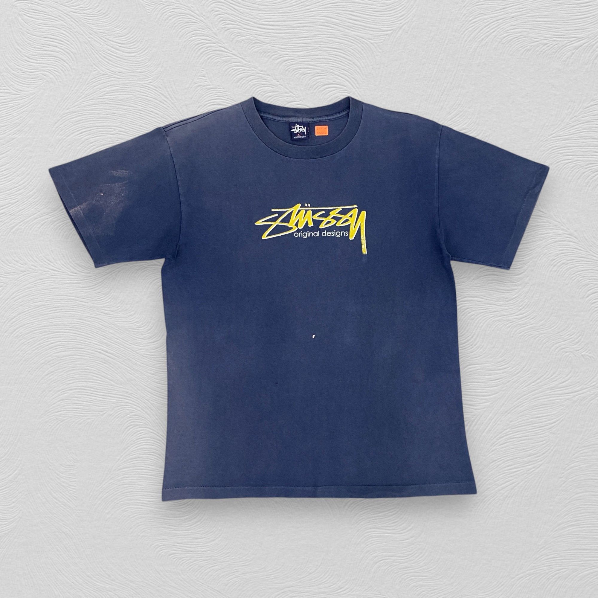 Stussy Vintage Stussy Sun Faded Tshirt - I040 Size US L / EU 52-54 / 3 - 1 Thumbnail